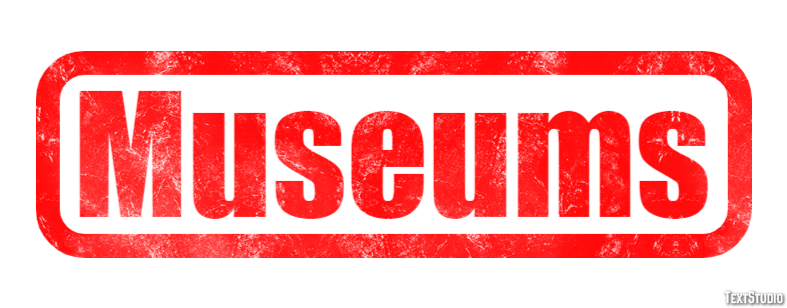 Museums Tekst effect
