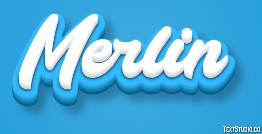 Merlin Text Effect