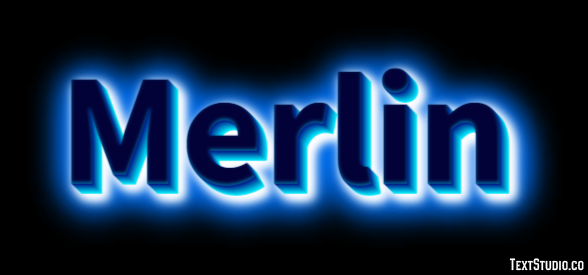 Merlin Text Effect