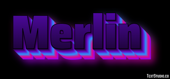 Merlin Text Effect