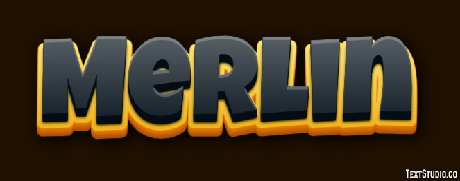 Merlin Text Effect