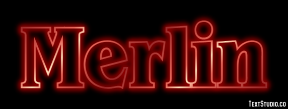 Merlin Text Effect