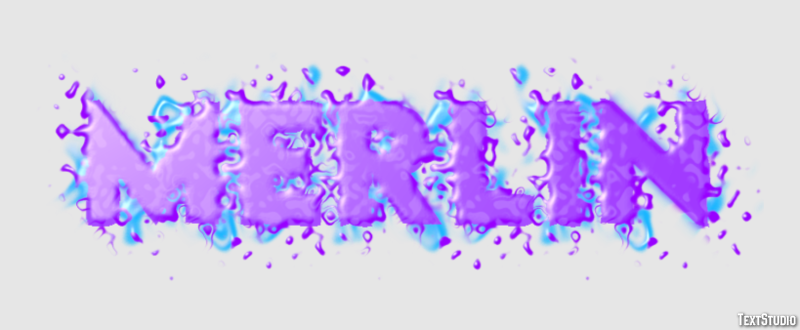 Merlin Text Effect