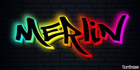 Merlin Text Effect