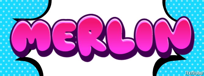 Merlin Text Effect