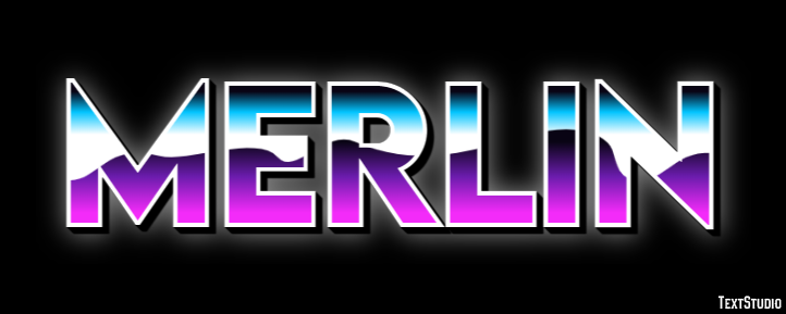 Merlin Text Effect