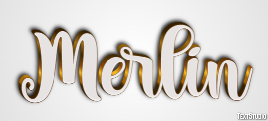 Merlin Text Effect