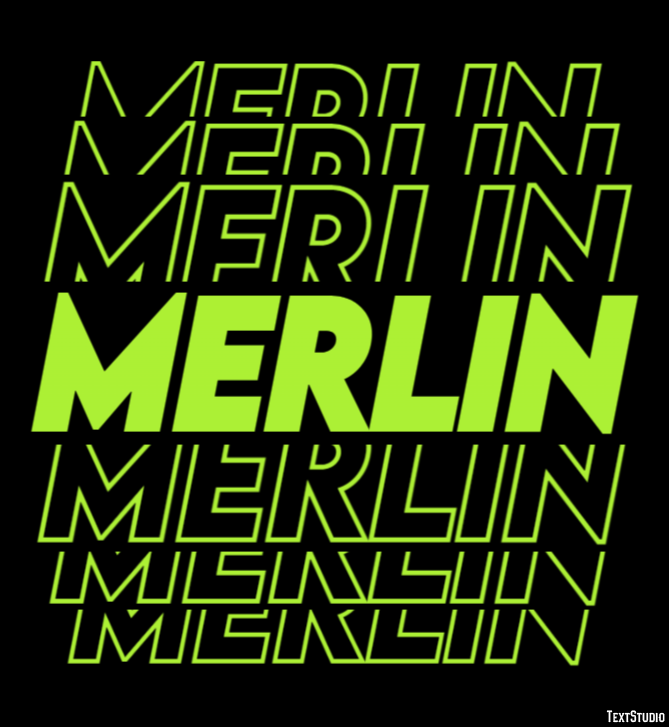 Merlin Text Effect