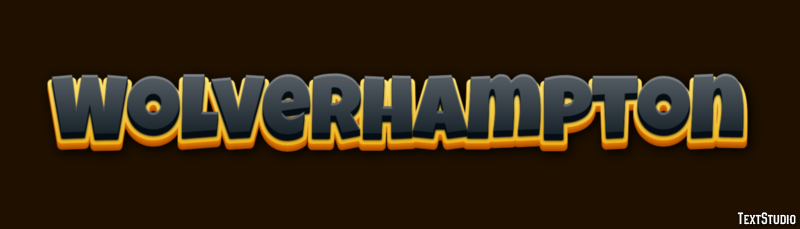 Wolverhampton Texteffekt