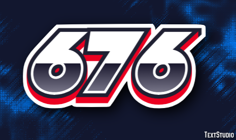 676 Text Effect