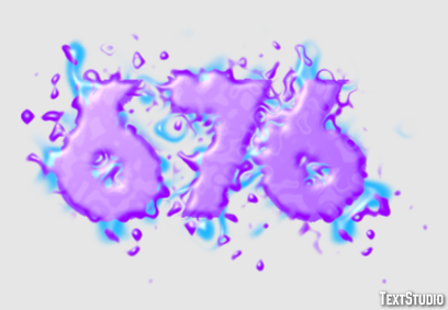 676 Text Effect