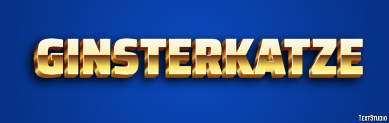 Ginsterkatze Efekt tekstowy