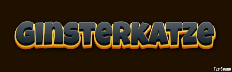 Ginsterkatze Efekt tekstowy