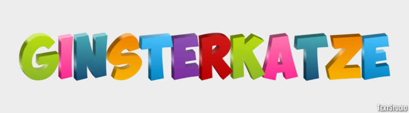 Ginsterkatze Efekt tekstowy