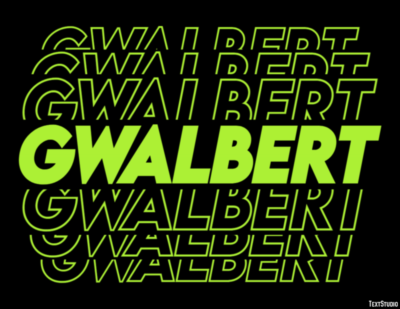 Gwalbert Efekt tekstowy