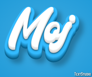 Moj Эффект текста