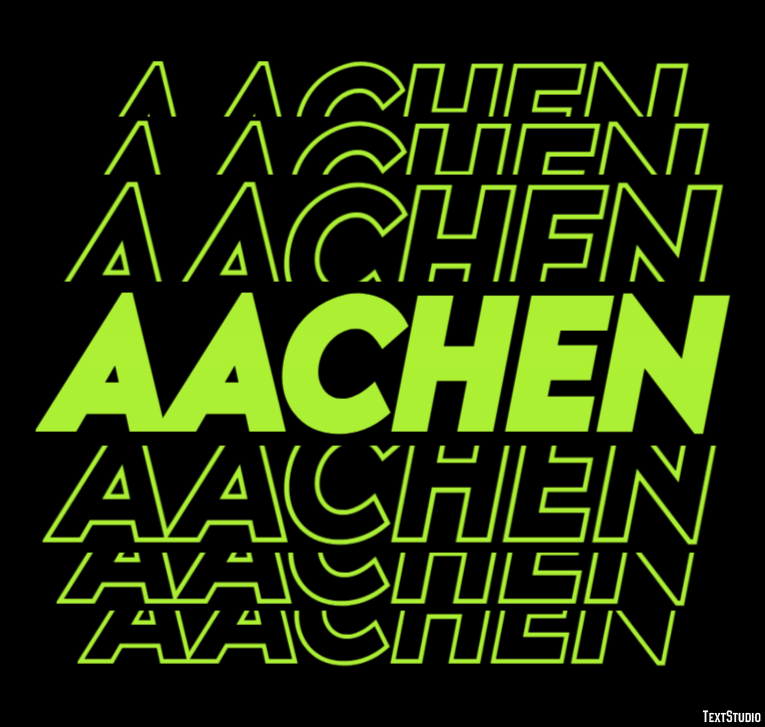 Aachen Efekt tekstowy