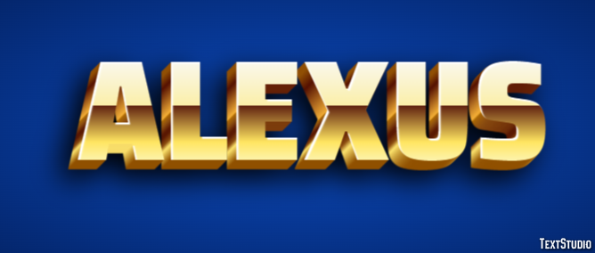 Alexus Text Effect