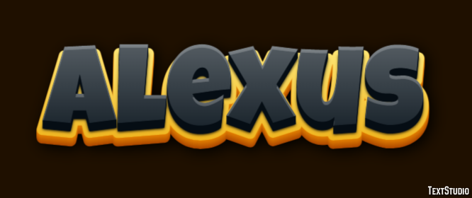 Alexus Text Effect