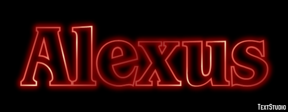 Alexus Text Effect