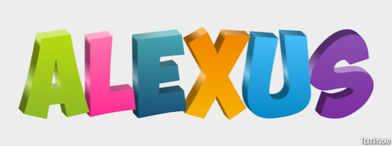 Alexus Text Effect