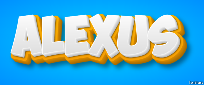 Alexus テキスト効果