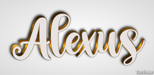 Alexus Text Effect