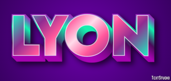 Lyon Efekt tekstowy