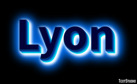 Lyon Efekt tekstowy