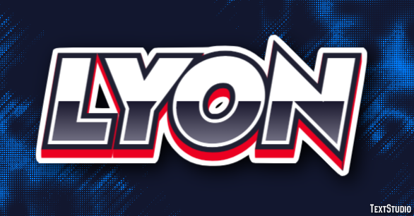 Lyon Efekt tekstowy