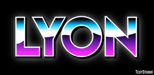 Lyon Efekt tekstowy