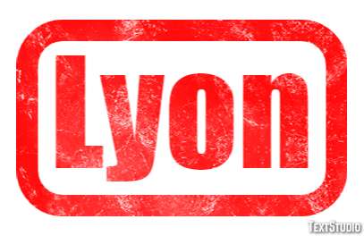 Lyon Efekt tekstowy