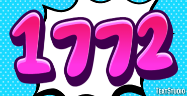 1772 Эффект текста