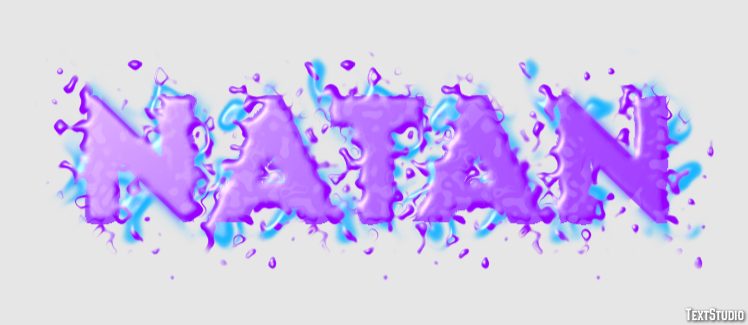 Natan Efecto de Texto