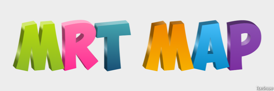 Mrt Map Tekst Effect