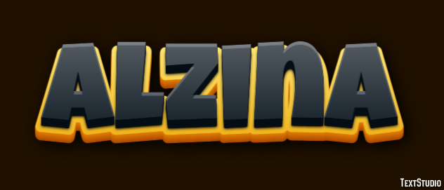 Alzina Text Effect