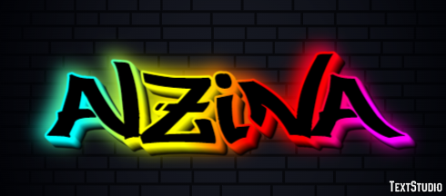 Alzina Text effect