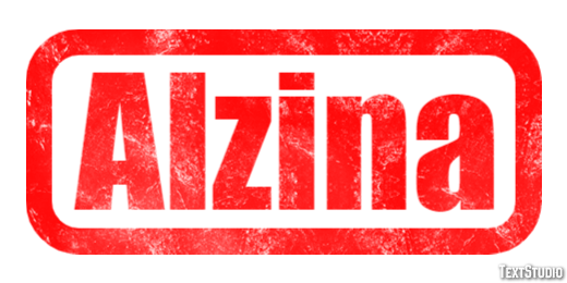 Alzina Text effect