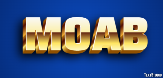 Moab Text Effect