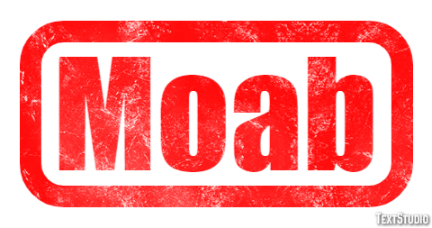 Moab Efekt tekstowy