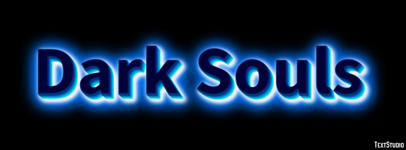 Dark Souls Effetto testo