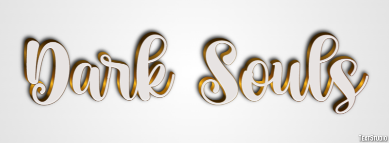 Dark Souls Texteffekt
