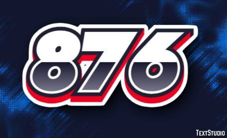 876 Text Effect