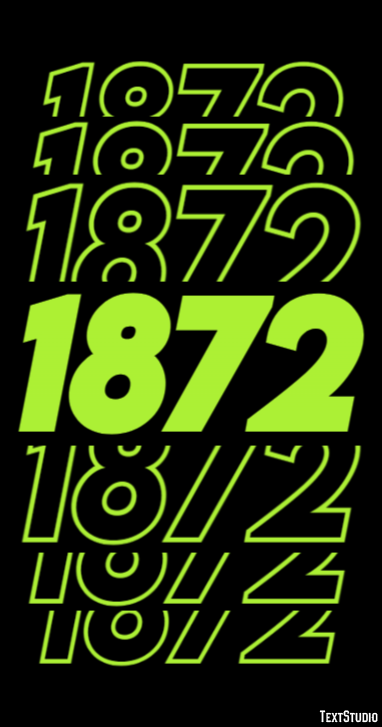 1872 Эффект текста