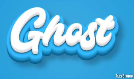 Ghost Text Effect