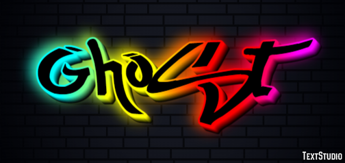 Ghost Text Effect