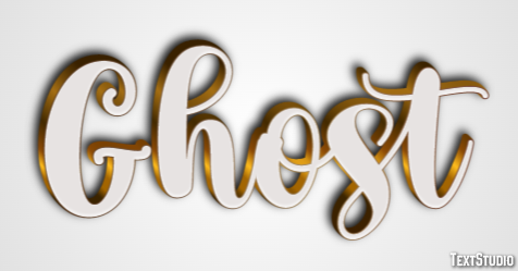 Ghost Text Effect