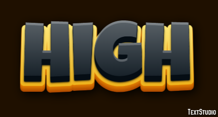 High Text Effect