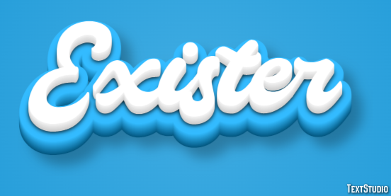 Exister Effet de Texte