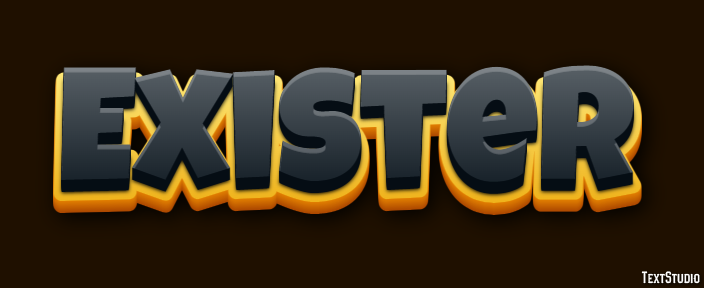 Exister Effet de texte